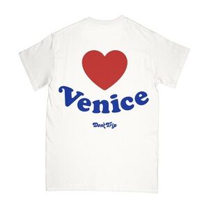 Free & Easy Venice Heart SS Pocket Tee